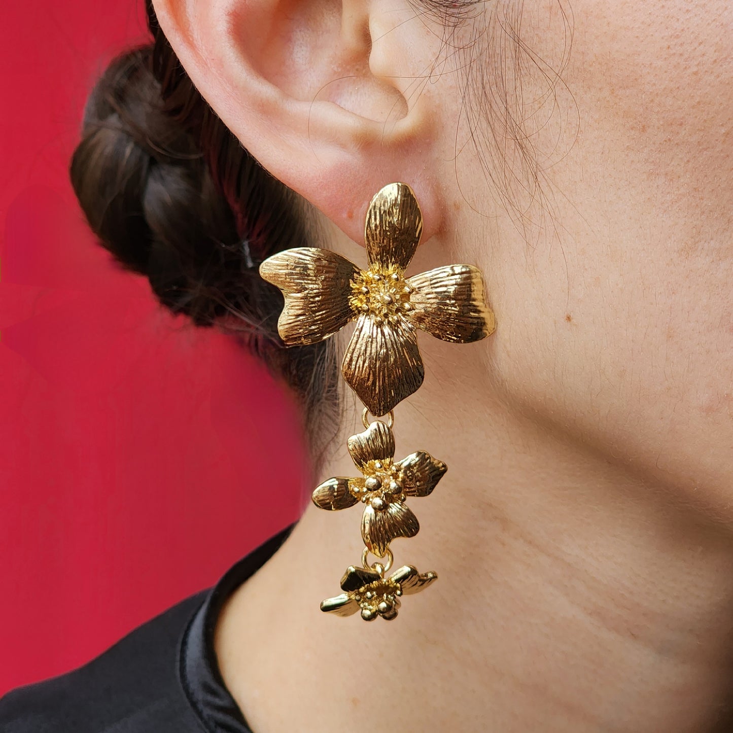 Aretes fiore