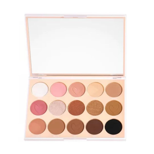 Paleta de sombras NUDE X Beuty Creations