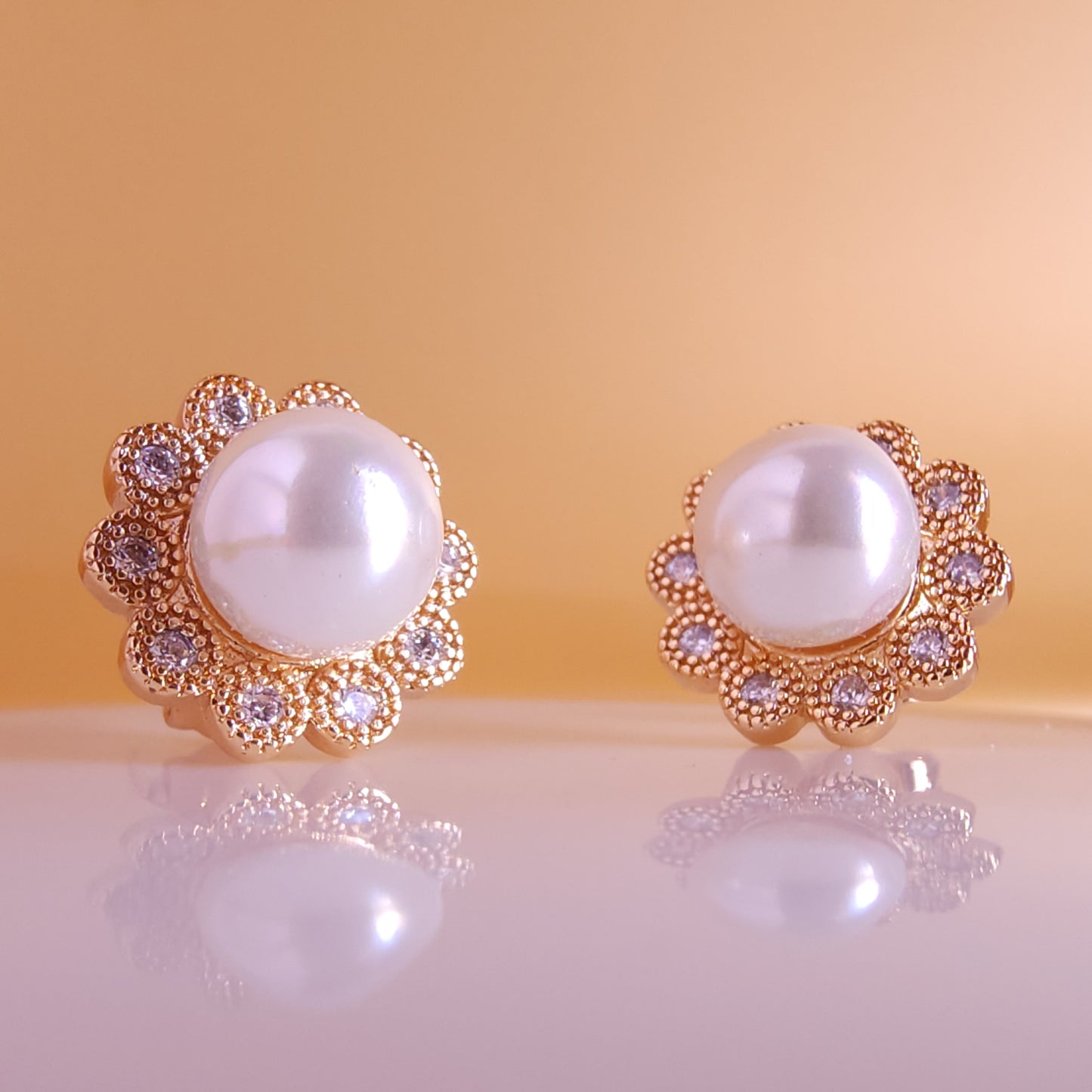 Aretes pérola