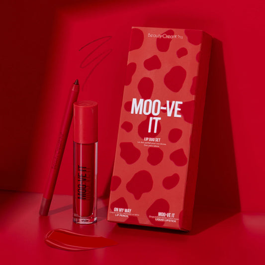 Set duo labial y Delineador rojo