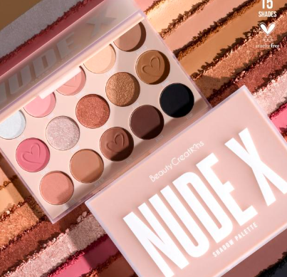 Paleta de sombras NUDE X Beuty Creations